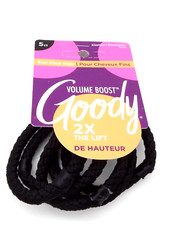 Goody Volume Boost Elastics Hair Tie For Fine Hair Black 5 Pcs