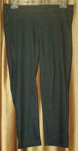 Simply Vera Vera Wang Denim Capri Leggings (Size Small) | eBay