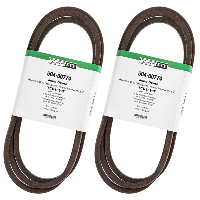 SureFit PTO Belt for John Deere TCU16907 737 757 Ztrak 50400774 115 1/