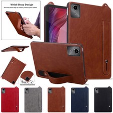 For Lenovo Tab M11 M9 M8 P12 P11 Plus Shockproof Wristband Stand Case Cover