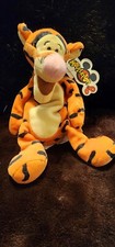 Disney Store - Tigger Mini Bean Bag - Vintage - With Tag - 9"