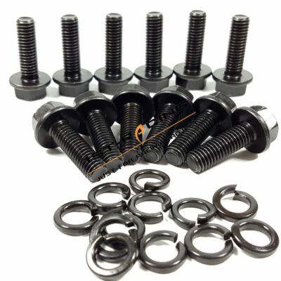 6 Pt Flange Exhaust Header Bolts LS1 LQ4 Z28 ZL1 5.3 6.0 6.2L Grade 10.9