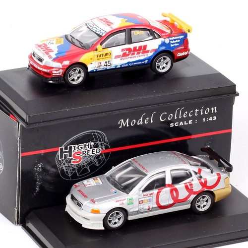 Highspeed 1:43 Audi A4 STW Racing #45 Biela #1 Diecast Model Vehicles Car Toy