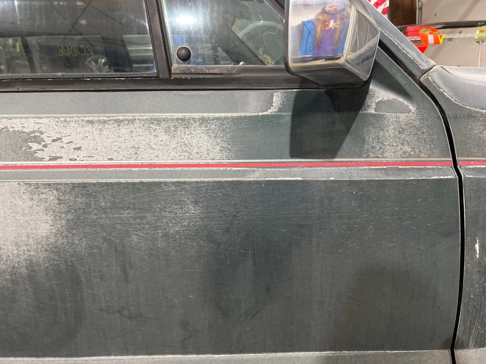 *DMG 1984 - 1993 Jeep Cherokee Passenger RH Right Green Front Power Door Shell - Imagem 4 de 4