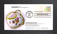 2024 Celebration Blooms FDC - Design 2/3: Leaf Dish: Ciccolella Cachets