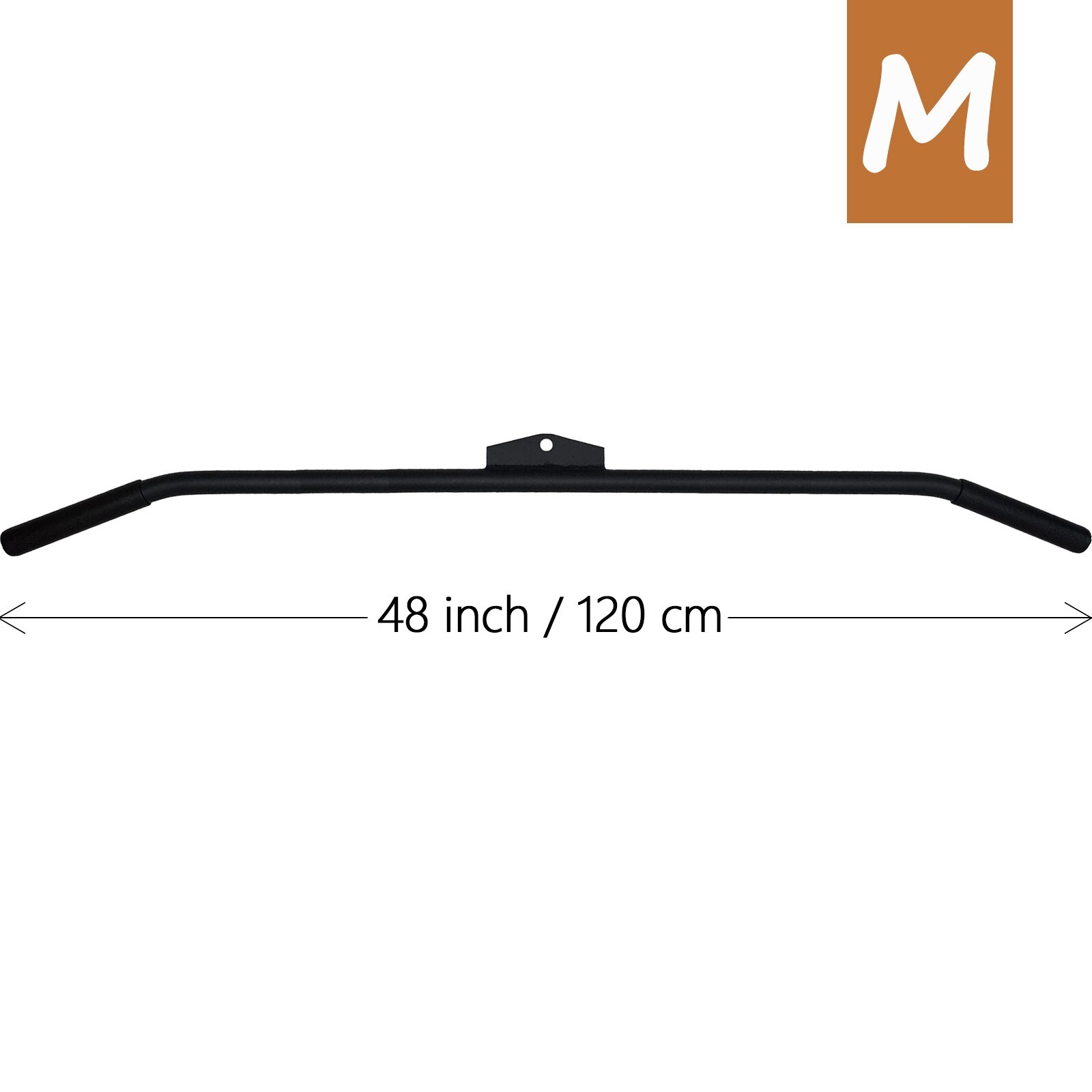 2D Style Cable Machine Lat Pulldown Attachments Wide Grip Ba