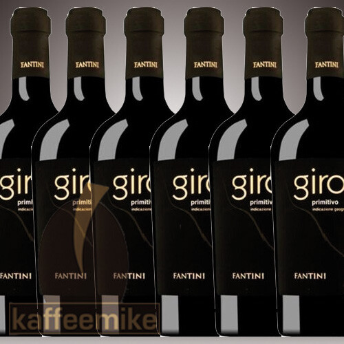 Giro Primitivo Puglia Farnese Fantini Igp 6 X 0,75L Trocken 13,5%-image