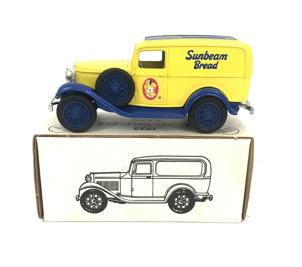 ERTL 压铸计数器银行 1932 面板交付 Van Sunbeam 面包 #7612 — 第 2/4 张图片