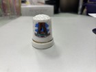 Vintage Lot 3 Thimbles Ceramic Porcelain Souv. St.cruz,Gettysburg,driverhruTree — photo 4