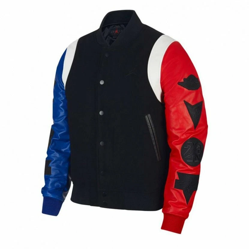 Louis Vuitton Red Varsity Jacket