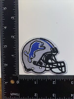 #ad Detroit Lions iron on patch $2.99