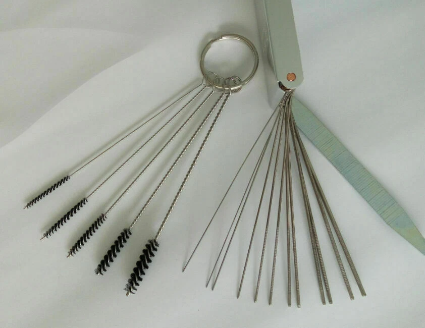 Juego de limpiador de cables herramienta de limpieza para quitar depósito de carburador ATV para motocicleta Foto 2 de 4