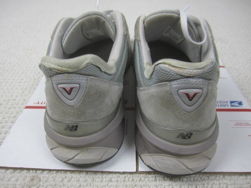 New Balance Shoes Mens 15 Gray 990V5 Castlerock Sneakers Suede Run Running - Picture 6 of 13