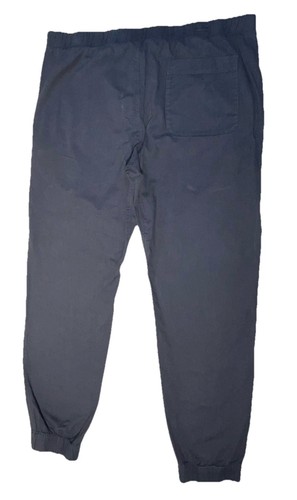 Mack Weldon Casual Drawstring Jogger Pants Sz L 35x29 Gray Stretch Pockets - Picture 17 of 18