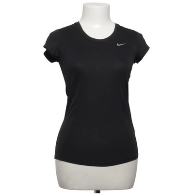 Nike, Trainingsshirt, Größe: XS, Schwarz, Recyceltes Polyester, Einfarbig #nXT