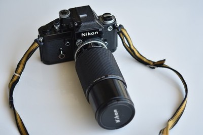 Nikon F2 + Nikkor 80-200mm f/4 - für Ersatzteile oder Restauration