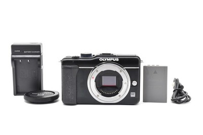 OLYMPUS PEN E-PL1S 16.1MP Digital Camera Body Black [2005 shots] from Japan