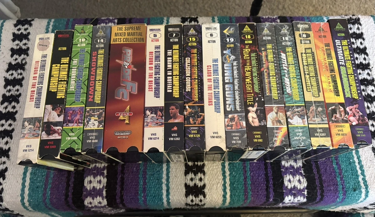 Mixed Martial Arts/UFC NTSC VHS Tapes for sale | eBay