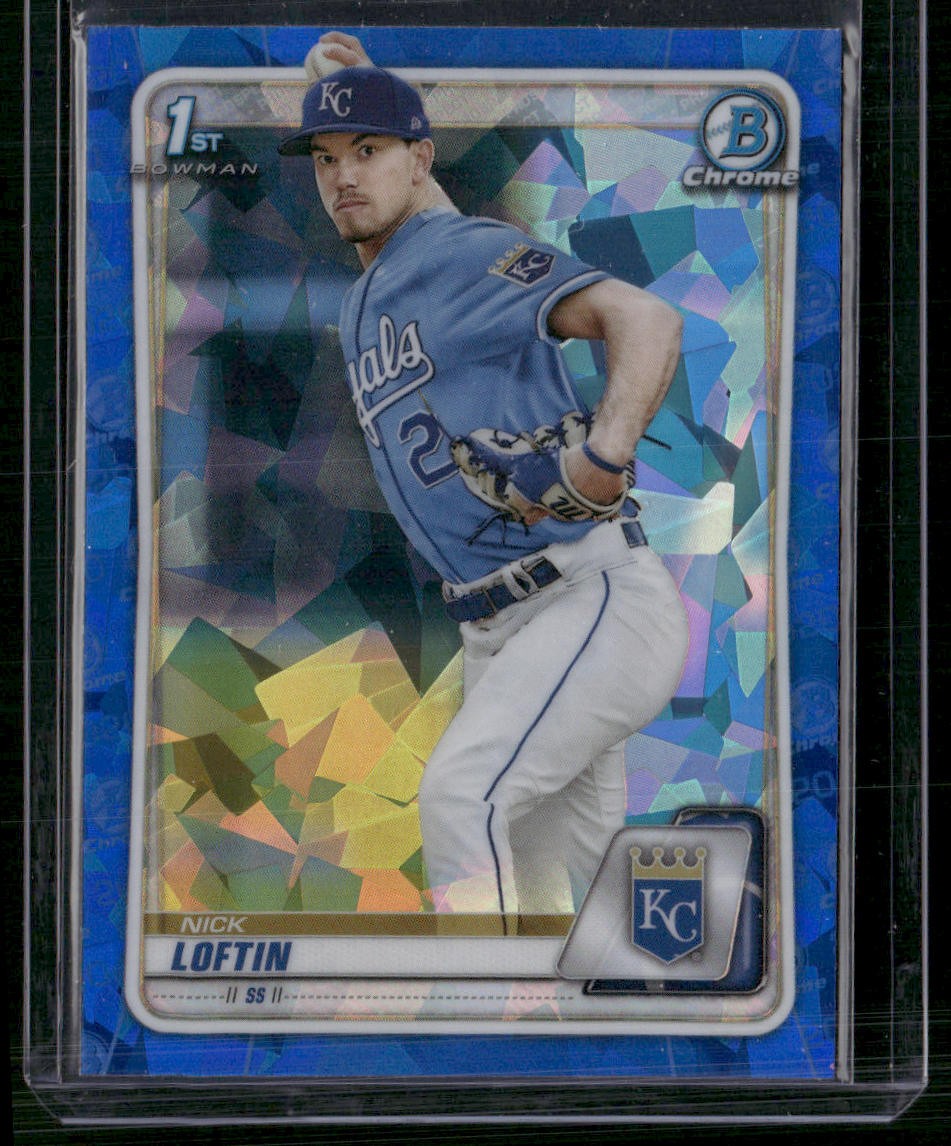 2020 Bowman Draft Sapphire Edition #BD-14 Nick Loftin