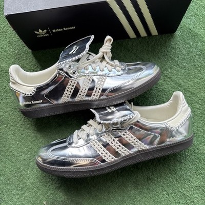 Size 11.5 - Wales Bonner x adidas Samba Silver Metallic