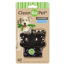 Clean Go Pet Bone Waste Bag Holders Pink