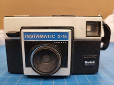 Vintage Kodak Instamatic X-15 126 Film Camera Made in USA Magicube Flash Retro