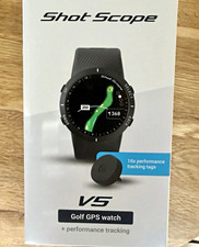 Shot Scope V5 Golf GPS Uhr inkl. Zubeh&ouml;r & Tracking-Tags Mit Rechnung 11.06.26