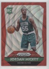 2015-16 Panini Prizm Rookies Ruby Wave Prizm 229/350 Jordan Mickey #341 4x4