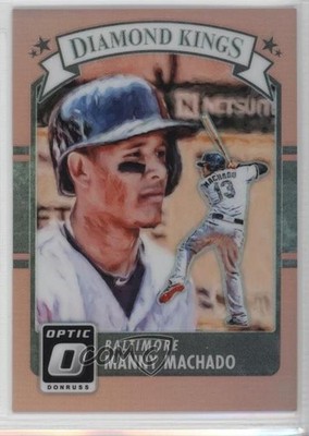 2016 Panini Donruss Optic Diamond Kings Orange 91/199 Manny Machado #3 y8h