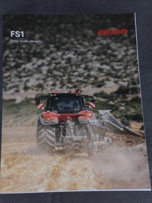 ERMO FS1 deep works ploughs Prospekt in englisch ( E 62 )