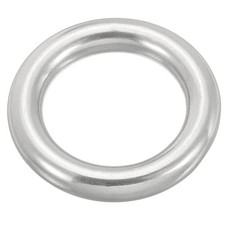 1.2" Metal Rings 1Pcs Marine Grade 316 Stainless Steel Seamless O-Ring, 8x30mm