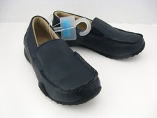 The Children's Place Boys Size 1 Black Slip On Loafer NEW