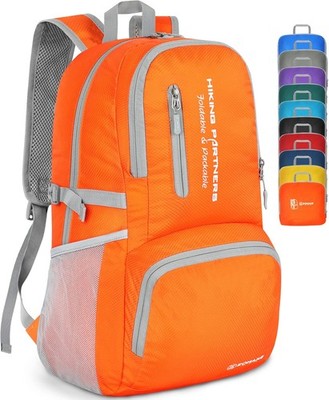 Faltbarer Rucksack 35L Wasserdicht Klein Packbar für Damen Herren Outdoor
