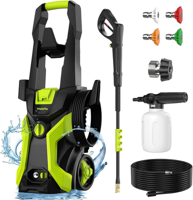 #ad Pressure Washer Power Washer with 4 Quick Connect Nozzles 500Ml Foam Cannon H $126.95