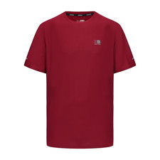 Image of MENS KARRIMOR BURGUNDY RED SHORT SLEEVE RUNNING GYM TRAINING SPORTS TOP-XL-KAR80