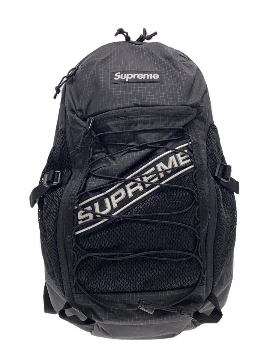 Sac à dos Supreme 23AW sac à dos nylon noir occasion