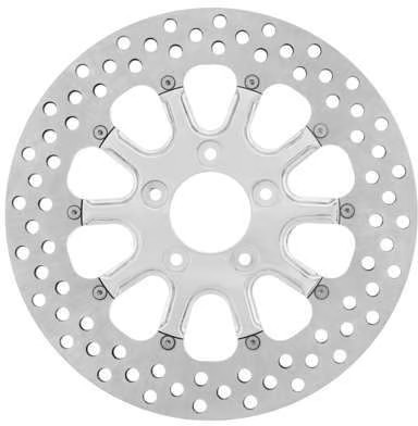 Xtreme Machine Execute 11.8in. Chrome Brake Rotor 0133-1800XEXS-CH 67-8836