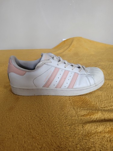 Adidas Superstar White And Pink Uk Size 5 Women's - Picture 9 of 15