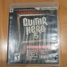 Guitar Hero 5 (Sony PlayStation 3, 2009) 