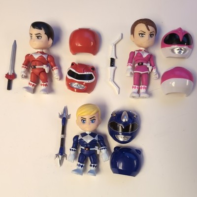 Loyal Subjects Power Rangers Lot Red Pink Blue