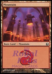Mountain (265) - Return to Ravnica Foil