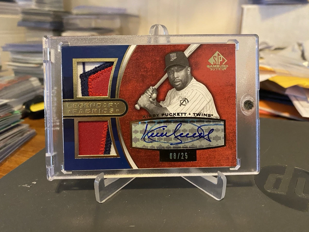 Kirby Puckett Autographed Baseball Cards for sale | eBay Kirby Puckett Autographed Baseball Cards for sale | eBay