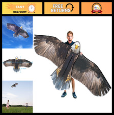 Large Easy to Fly Eagle Kite for Kids  Adults - Perfect for Beach  Park Fun