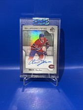 2023-24 Clear Cut Owen Beck Supreme Skill Rookie Auto #SSK-OB Montreal Canadiens