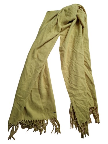 Sciarpa In Misto Lana Van Der Rich - Colore Unito Con Frange, 180x68 Cm - Calda E Morbida Per Donna - 3