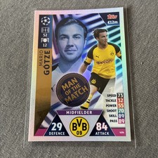 Champions League 18/19 - Karte 404 - Mario Götze - Man of the Match