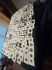 Lot US Coins Currency Silver Copper Collection Pennys Nickels Errors Rare Proof