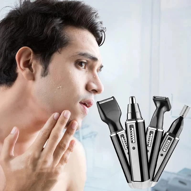 Taglia Peli 3 in 1 per Naso, Orecchie E Sopracciglia - Trimmer Di Precisione - Immagine 2 di 4