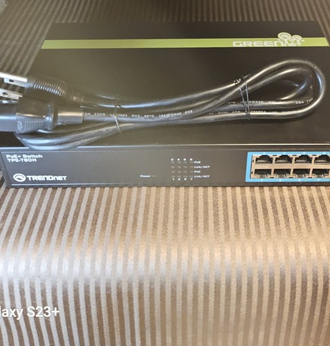 TRENDnet TPE-T80H 8Port Ethernet PoE + Switch