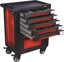 CARRELLO PORTAUTENSILI COMPLETO 171 ATTREZZI OFFICINA  PORTA UTENSILI 7 CASSETTI